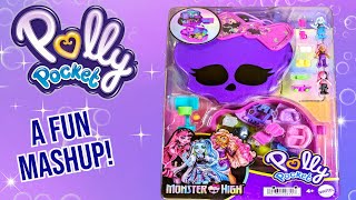Polly Pocket Monster High Compact with 3 Micro Dolls & 10 Accessories | Adult Collector Review