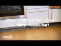 Flecken auf holzboden  kein problem mit dem unempfindlichen linduraholzboden ultramattlackiert