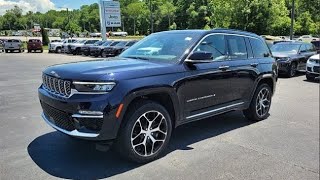 2024 Midnight Sky Jeep Grand Cherokee Summit Reserve Walkaround