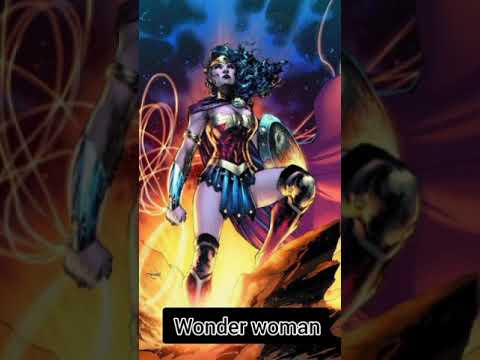Top 10 Female Heroes marvel and dc #shorts