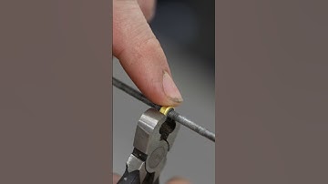 How to install brass nocking points for archery! #Traditionalarchey