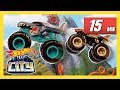 ЛУЧШЕЕ ИЗ HOT WHEELS CITY И MONSTER TRUCK ISLAND! | Hot Wheels City | @Hot Wheels Россия  3+