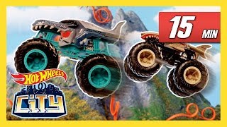 ЛУЧШЕЕ ИЗ HOT WHEELS CITY И MONSTER TRUCK ISLAND! | Hot Wheels City | @HotWheelsRussia 3+