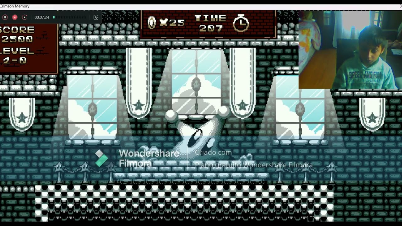 jogando um jogo de terror de mario part 1