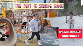 Frozen Bubbles Experiment/The boat is sinking Game #korea #play #experiment #bubbles screenshot 5
