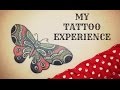 My tattoo experience traditional butterfly