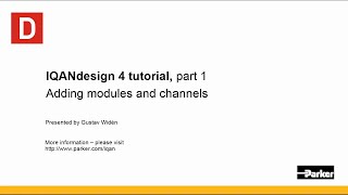 IQANdesign 4 Tutorial: Adding Modules and Channels | Mobile Machinery | Parker Hannifin screenshot 3