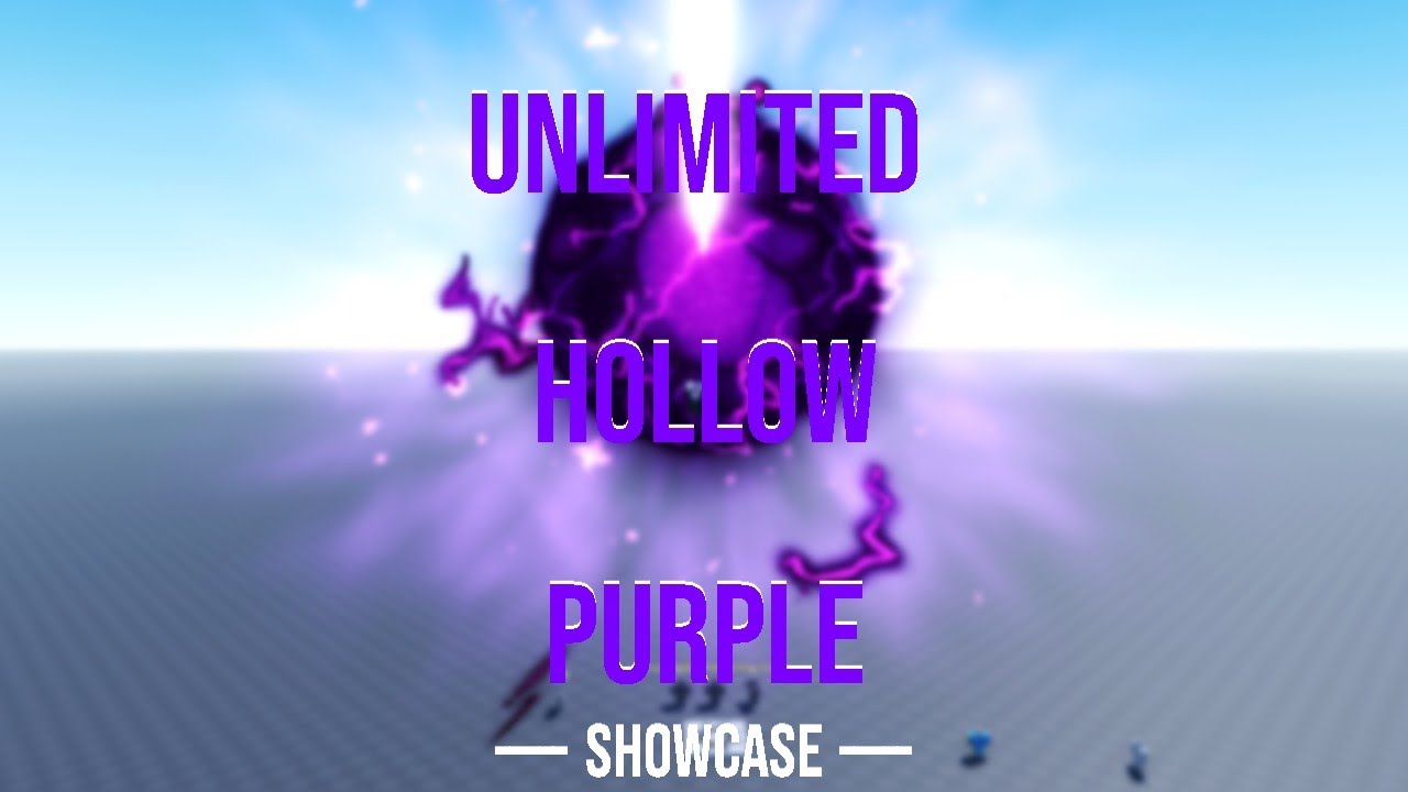 Gojo imaginary technique purple maximum output roblox studio