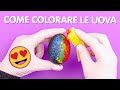 8 tecniche per colorare le uova di Pasqua | Troppo belle queste decorazioni pasquali!
