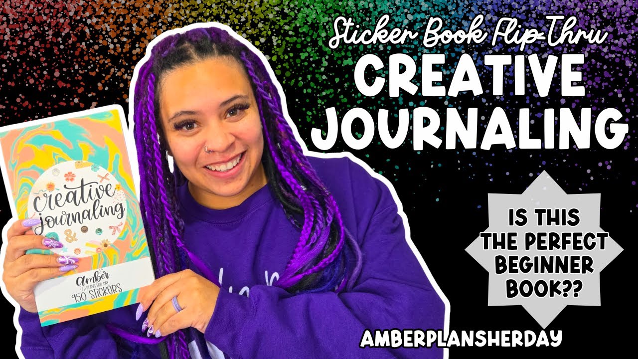 НОВИНКА - Книга с наклейками для ведения творческого дневника