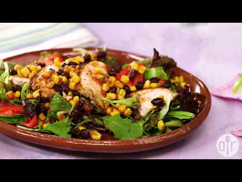 Video: How To Make Fiesta Salad With Chicken