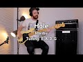 Hole - Malibu bass cover (with tab)