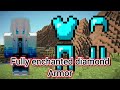 Getting fully enchanted diamond armor in minecraft|Minecraft#4|