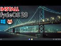 How To Install FydeOS 20 On Separate Drive | Dual Boot With Windows | UEFI