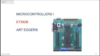 ET282-17 Introduction to Microcontrollers:  PIC Architecture and Assembly Language Programming