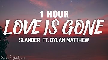 Thumbnail of [1 HOUR] SLANDER - Love Is Gone ft. Dylan Matthew (Acoustic) - Lyrics