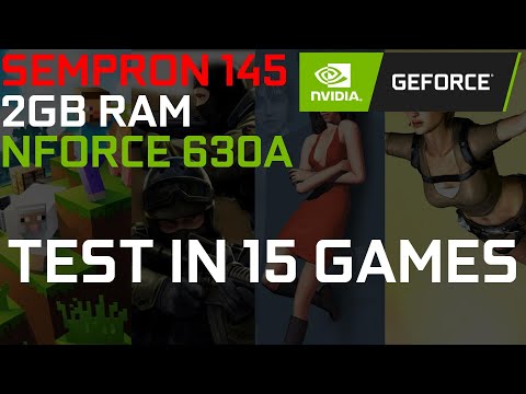 Geforce 7025 nForce 630a YouTube