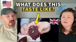 Americans React to How Black Pudding Is Made In England
