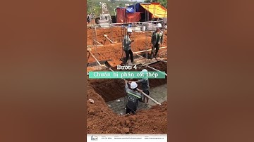 Quy Trình Thi Công Móng Đơn | Kinh Nghiệm Thi Công Xây Dựng