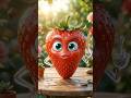 ai object talking strawberry and cake 🍓🎂#shortvideo #aivideo