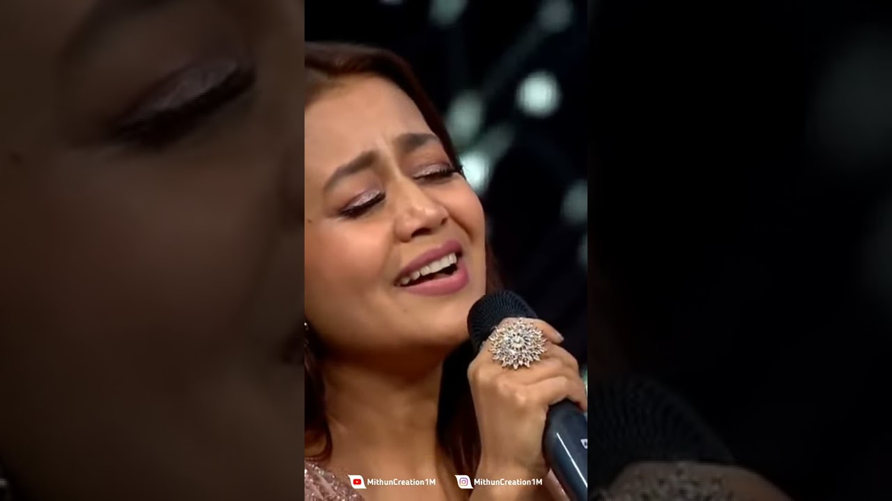 Neha Kakkar Live Singing Ek Pyar Ka Nagma Hai  Santos Anand  Full Screen WhatsApp Status