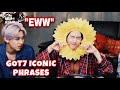 GOT7 ICONIC PHRASES every ahgase should know (learn the alphabet ver.)