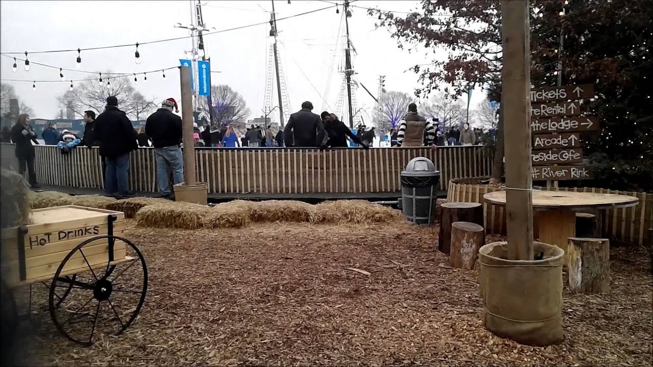 Day trip to Philadelphia [Christmas Village, Light Show, Ice Skating