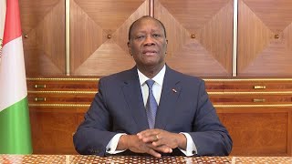 Politique : Message à la Nation du Président Alassane Ouattara à l'occasion du nouvel an