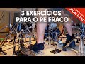 PEDAL DUPLO | 3 EXERCÍCIOS PARA FORTALECER O PÉ FRACO - VIDEOAULA | PEDRO TINELLO