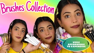 Huge *Brushes* collection 2022😍 affordable to Expensive ll Akanksha soni 💜