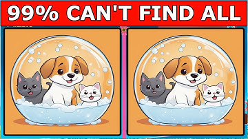 Can You Spot the Three Differences? - Challenging Visual Puzzle Game | Find 3 Differences
