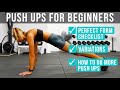 Perfect Push Up Form AND How to Build Strength & Endurance to Do More Push Ups (THE RIGHT WAY!)