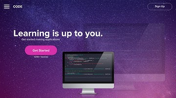Web Design Speed Art - Code School Website in Adobe Xd