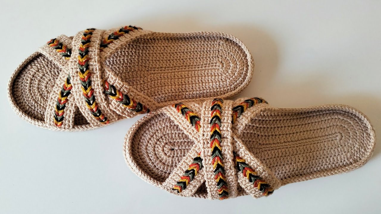 Örgü Taban Otantik Terlik Anlatımı 37_38 Numara #reklamiçeriyor