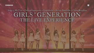 SNSD ACT 2 : Mr.Taxi + Galaxy Supernova + You Aholic + Karma + Chain Reaction | The Live Experience SNSD ACT 2 : Mr.Taxi + Galaxy Supernova + You Aholic + Karma + Chain Reaction | The Live Experience