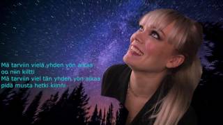 Video thumbnail of "Anna Puu - Tarviin vielä yhden yön aikaa"