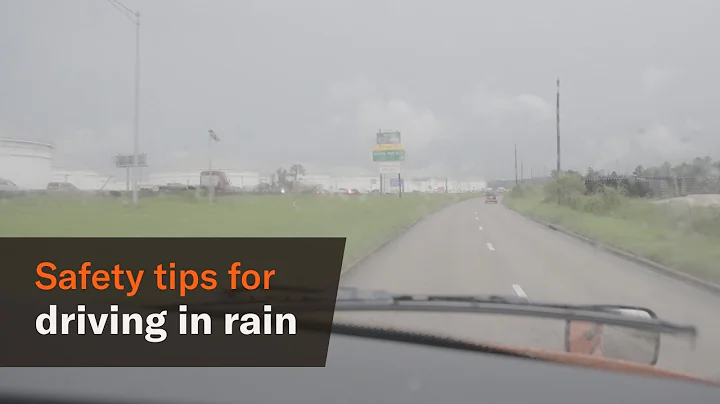 Top safety tips for truck driving in heavy rain