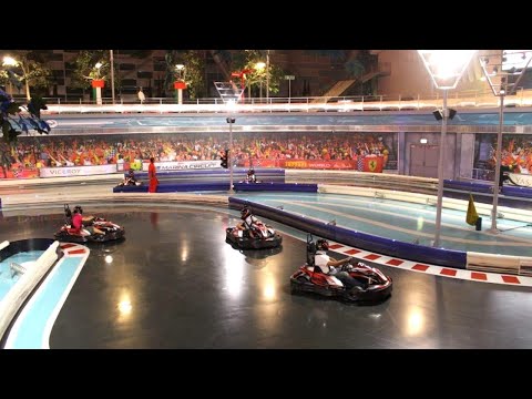 Go Kart video racing at Karting Academy in Ferrari World Abu Dhabi UAE on 30 December 2015 - YouTube