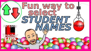 Fun way to select student names