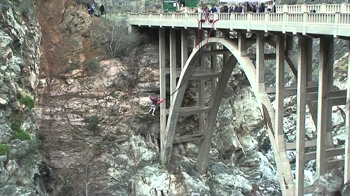 Jason Breslow Bungee jumping again