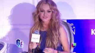 La reacción de Paulina Rubio cuando le mencionaron a Thalia (El Gordo Y La Flaca)