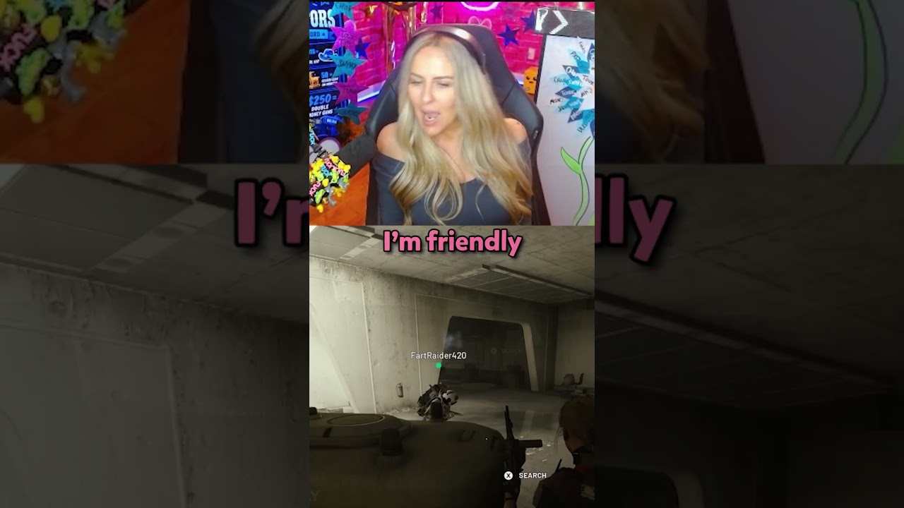 Don’t shoot #imjustagirl 😂 #arc #arcraiders #gamergirl