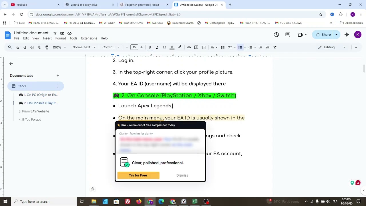 How To Locate Your EA ID For Apex - Full Guide - YouTube