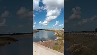 río salado desde el puente de la ruta 41 , cerca de general Belgrano