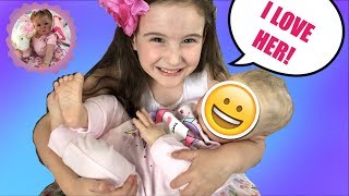 *UNBELIEVABLE* REBORN BOX OPENING SURPRISE - SUPER REALISTIC BABY GIRL REBORN DOLL