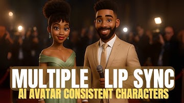 How To Create Multiple Lip Sync AI Avatar Characters | Voices & Animation