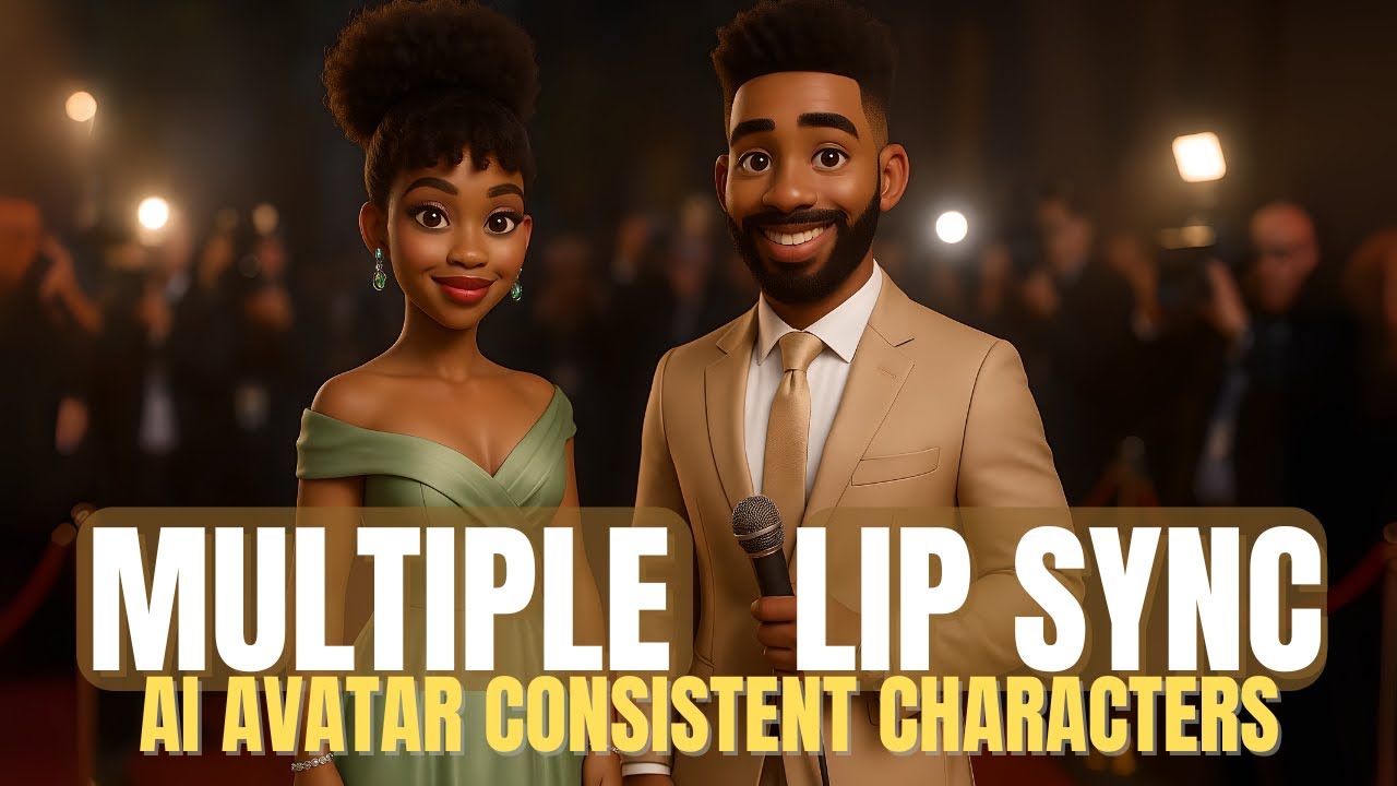 How To Create Multiple Lip Sync AI Avatar Characters | Voices ...