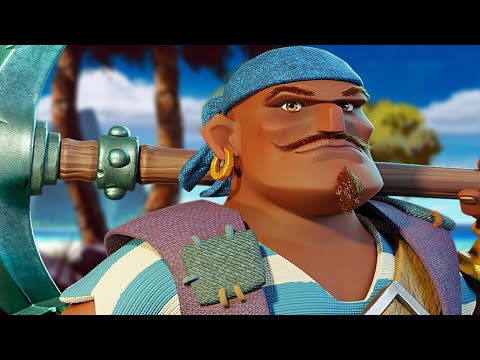 The New Pirate Warrior Skin in Boom Beach ▶ Boom Pass Sneak Peek