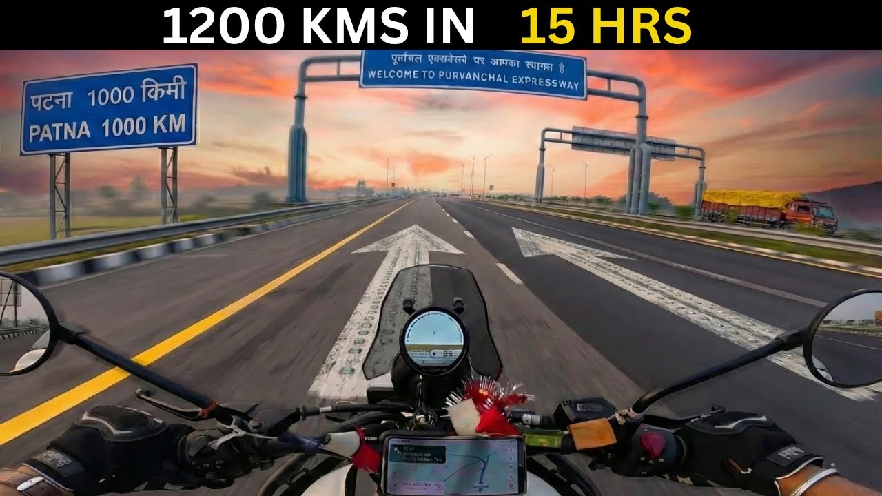 Delhi to Patna: 1200km in 15 Hours! 🕒 Himalayan 450 Endurance Test 🏍️💨