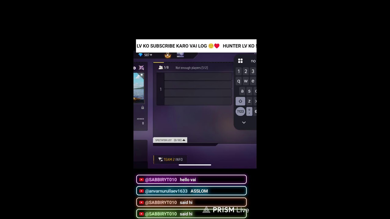 Live streaming of HUNTER_LV009